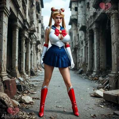 Cover for 'Sailor Moon Subdued The Bad Guy 1 (AI-Generated) (No Live-Action) (NSFW)'