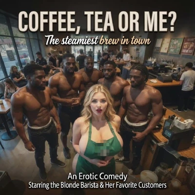 "Coffee, Tea Or Me?" BBC Gangbang Version (AI-Generated) (No Live-Action) (NSFW) (Fully Voice)
