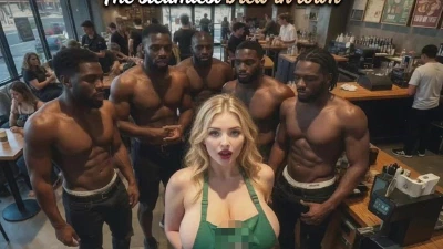 Cover for '"Coffee, Tea Or Me?" BBC Gangbang Version (AI-Generated) (No Live-Action) (NSFW) (Fully Voice)'