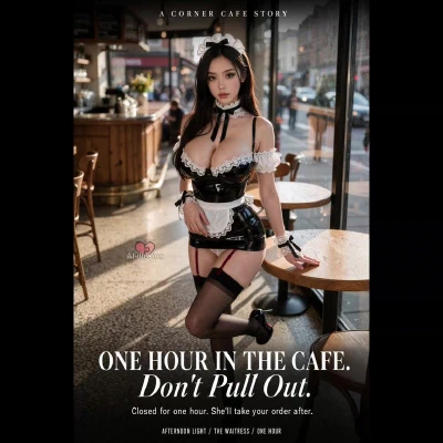 Cover for 'One Hour In The Cafe. Don’T Pull Out (AI-Generated)'